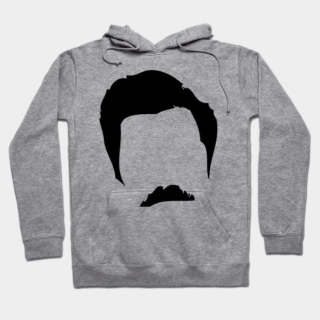 Ron Swanson T-shirt Hoodie by shatas